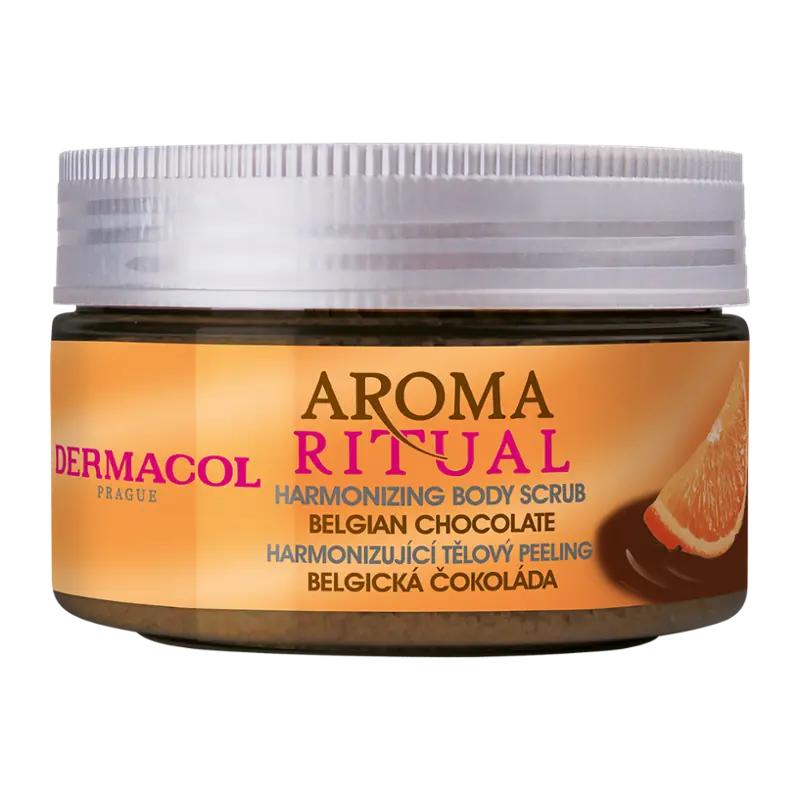 Dermacol Tělový peeling Aroma Ritual belgická čokoláda & pomeranč, 200 g