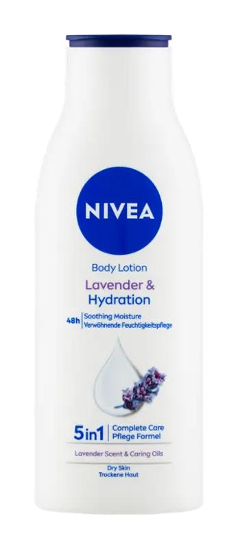 NIVEA Tělové mléko Lavender, 400 ml