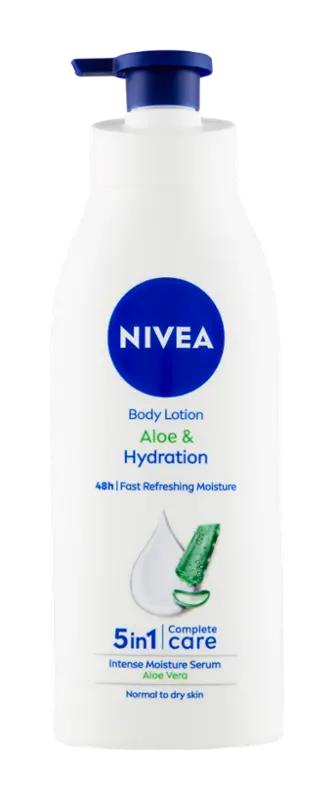 NIVEA Aloe & Hydration Lehké tělové mléko, 400 ml