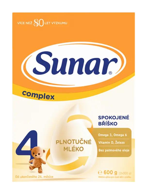Sunar Complex 4 batolecí mléko, 600 g