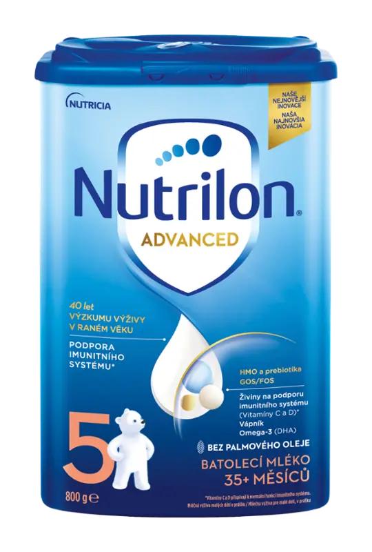 Nutrilon Batolecí mléko 5 Advanced 36+ měsíců, 800 g