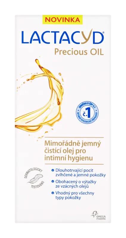 Lactacyd Jemný čistící olej pro intimní hygienu Precious Oil, 200 ml
