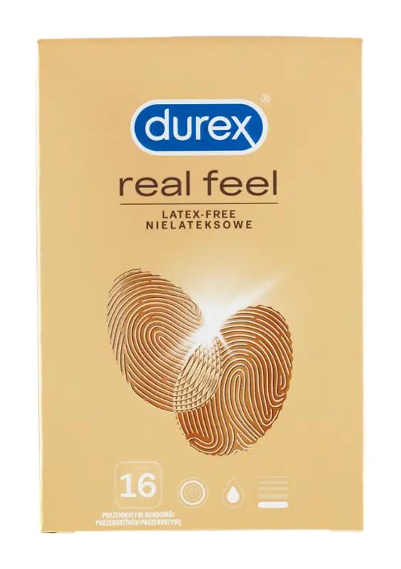 Durex Kondomy Real Feel, 16 ks