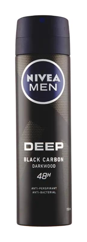 NIVEA Men Sprej antiperspirant Deep, 150 ml