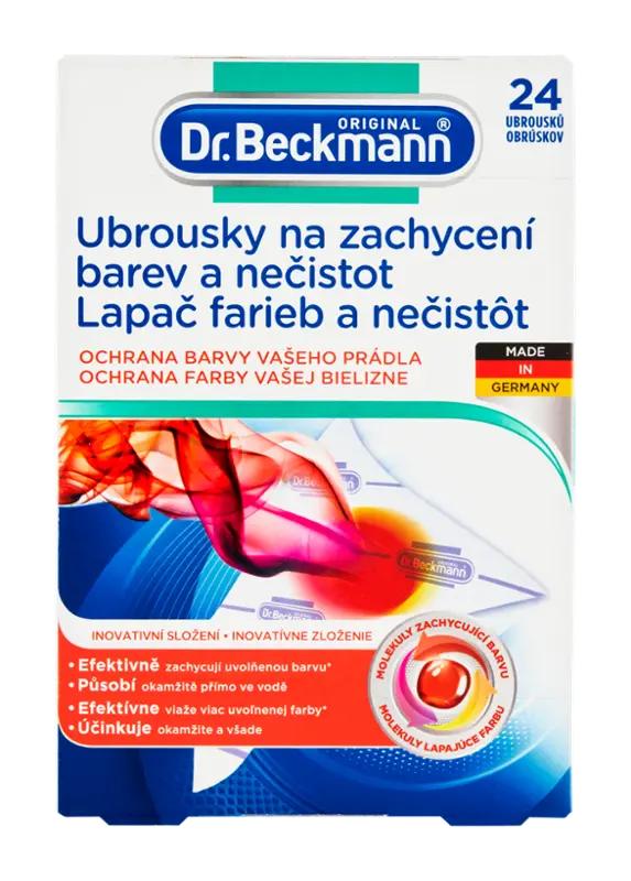 Dr. Beckmann Ubrousky na zachycení barev a nečistot, 24 ks