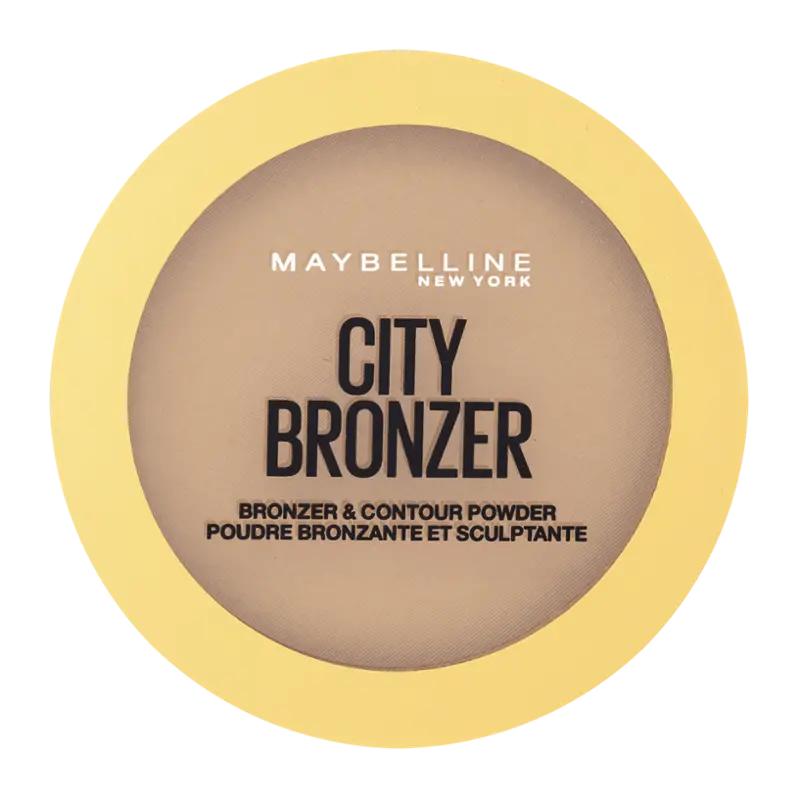 Maybelline City bronzer a konturovací pudr 250 Medium Warm, 1 ks