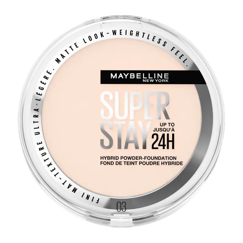 Maybelline SuperStay 24H Hybrid Powder-Foundation make-up a pudr 2v1 03, 1 ks