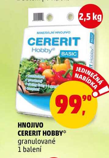 HNOJIVO CERERIT HOBBY, 2,5 kg