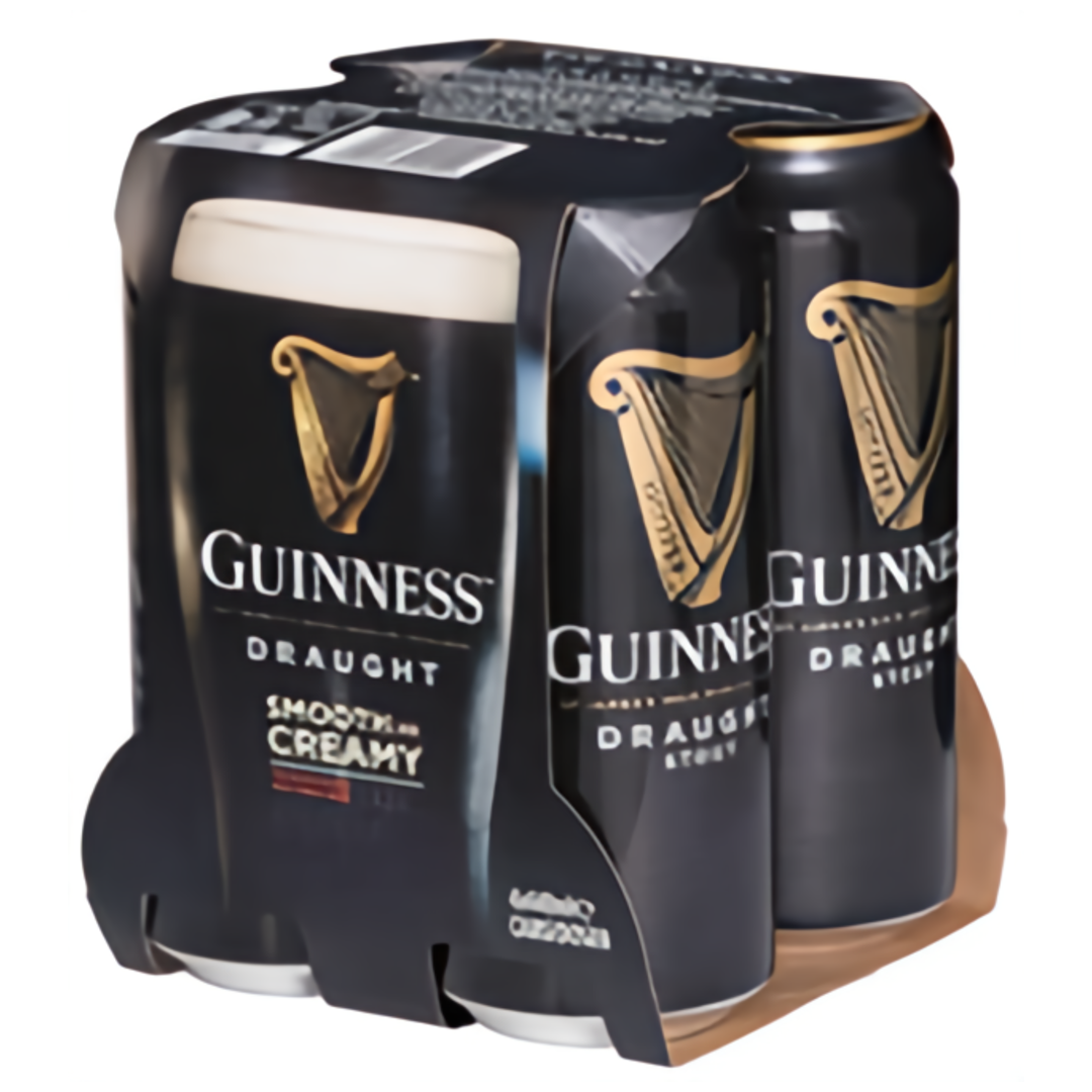 Guinness Pivo Draught 4x440ml, plech