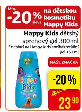 Happy Kids dětský sprchový gel 300 ml