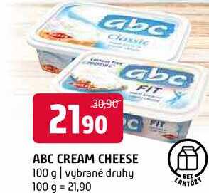  ABC CREAM CHEESE 100 g 