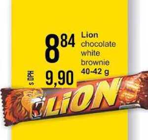 Lion chocolate, 40-42 g
