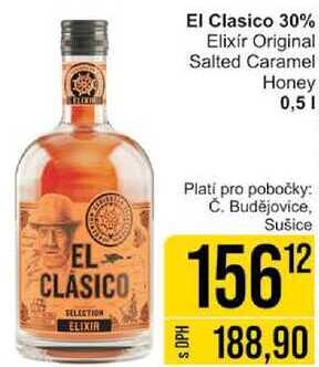 El Clasico 30% Elixir Original, 0,5 l