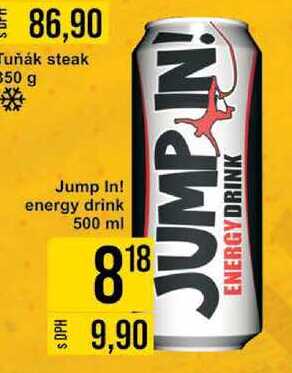 Jump In! energy drink, 500 ml 