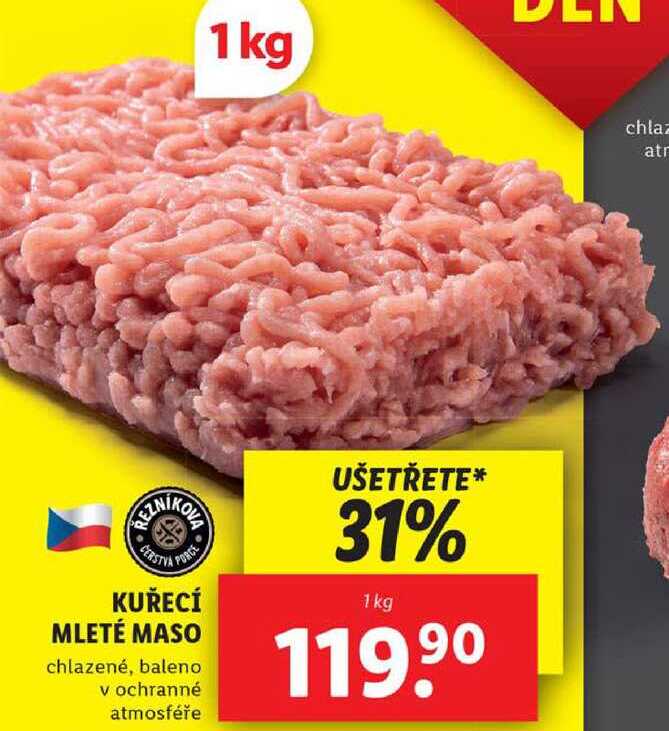Kuřecí mleté maso, 1 kg