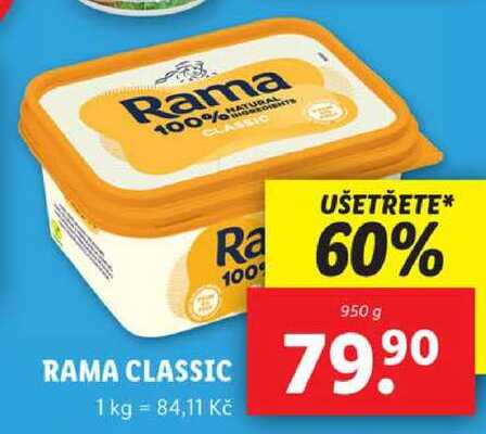 RAMA CLASSIC, 950 g