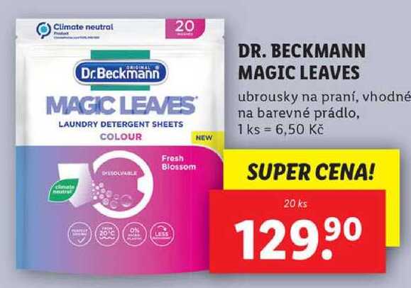DR. BECKMANN MAGIC LEAVES, 20 ks