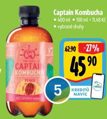 Captain Kombucha, 400 ml 