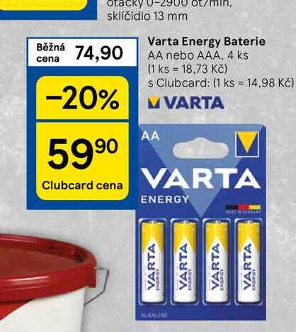 Varta Energy Baterie