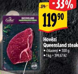 Hovězí Queensland steak, 300 g