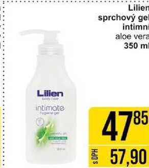 Liliem sprchový gel intimni aloe vera, 350 ml 