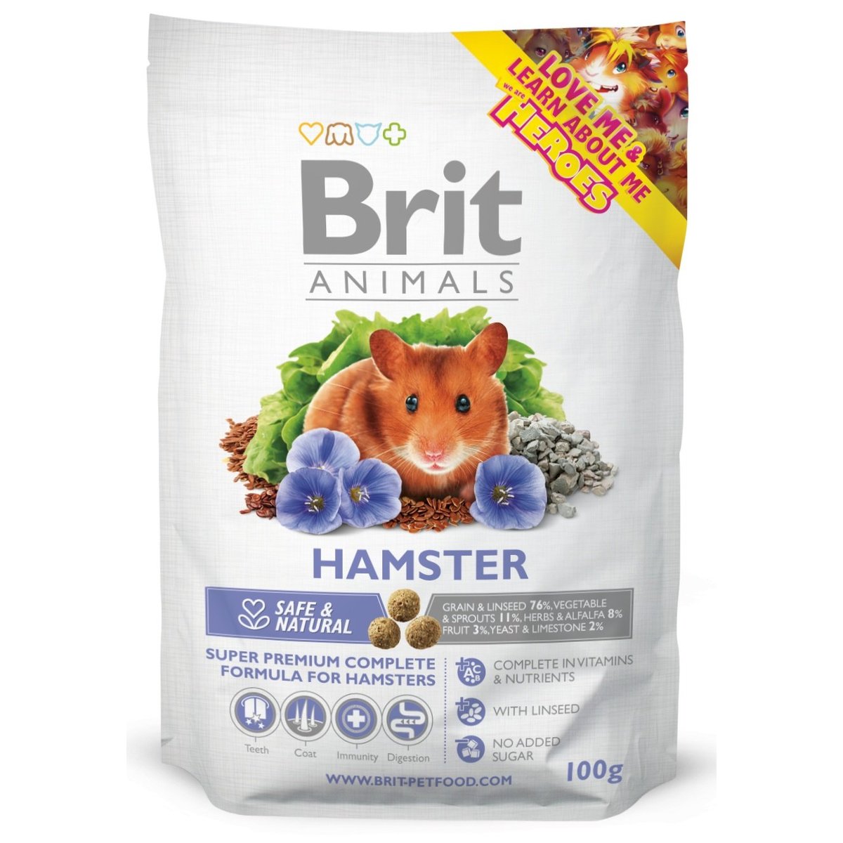 Brit Animals HAMSTER Complete pro křečky