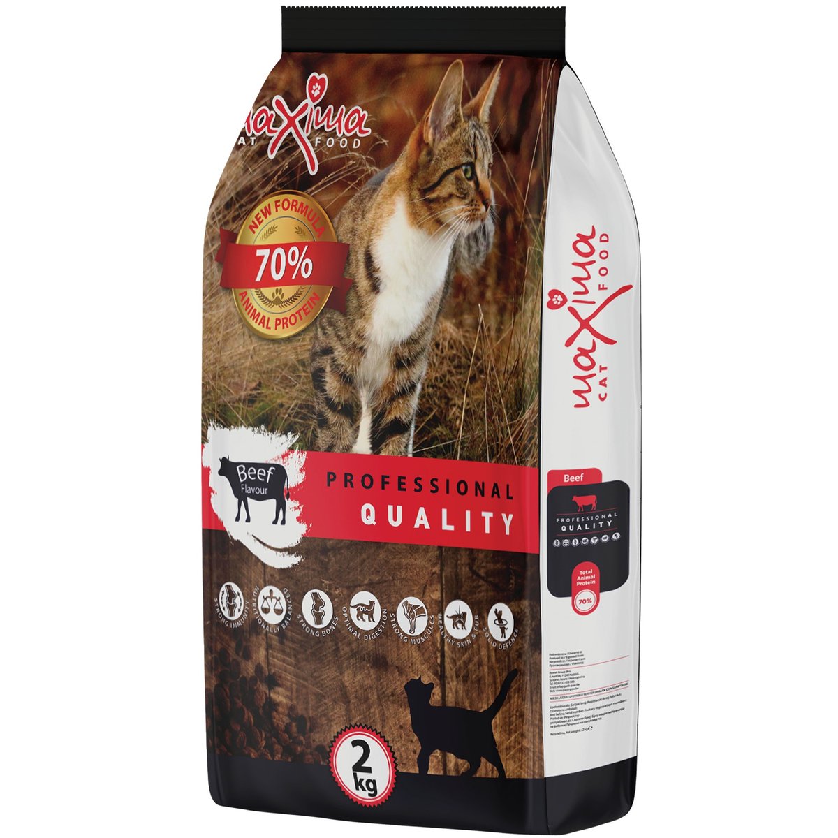 Maxima Cat food pro dospělé kočky – hovězí