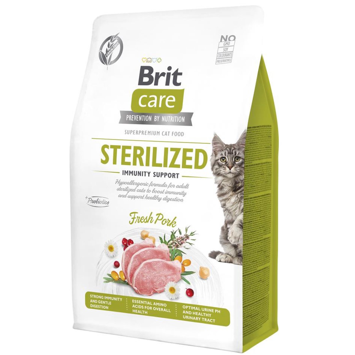 Brit Care Cat Grain-Free Sterilized Immunity Support pro kočky
