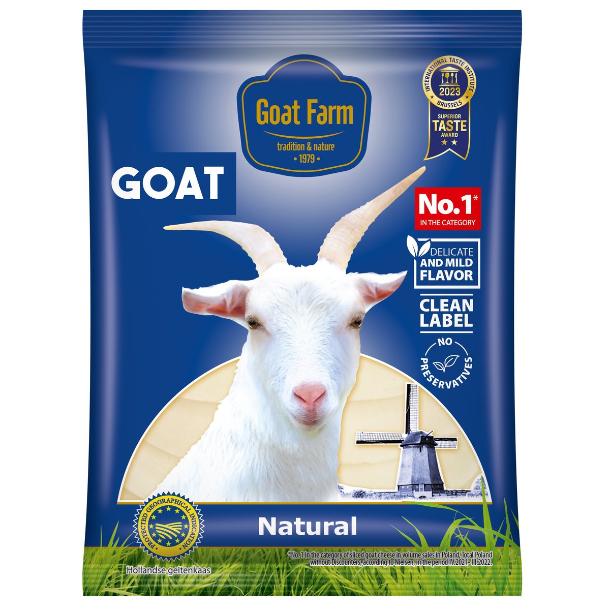 Goat Farm Kozí sýr plátky PGI
