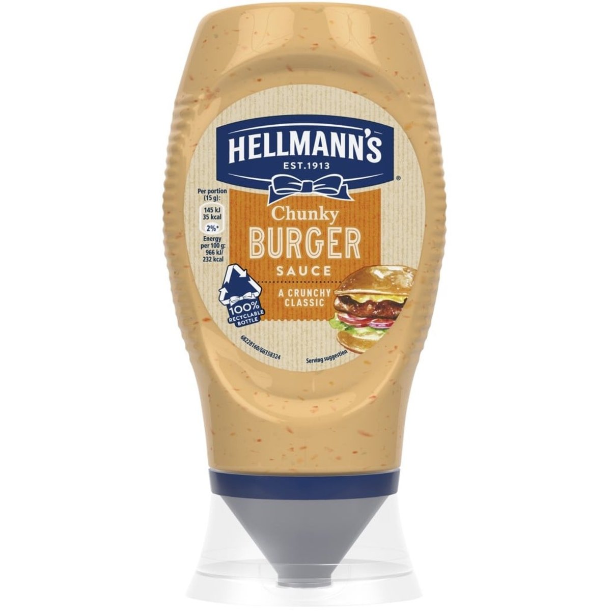 Hellmann’s Grilovací omáčka k masu Chunky burger