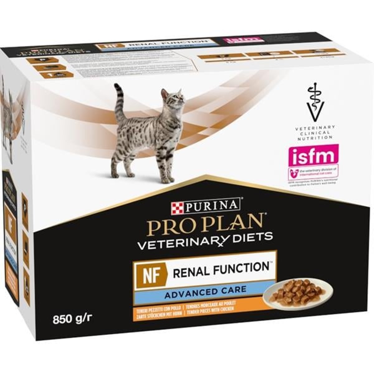 Pro Plan Veterinary Diets Advanced Care Chicken krmivo pro kočky (10×85 g)