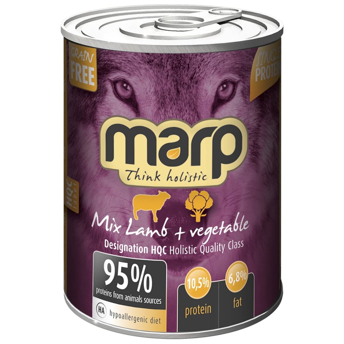Marp Mix konzerva pro psy jehně a zelenina