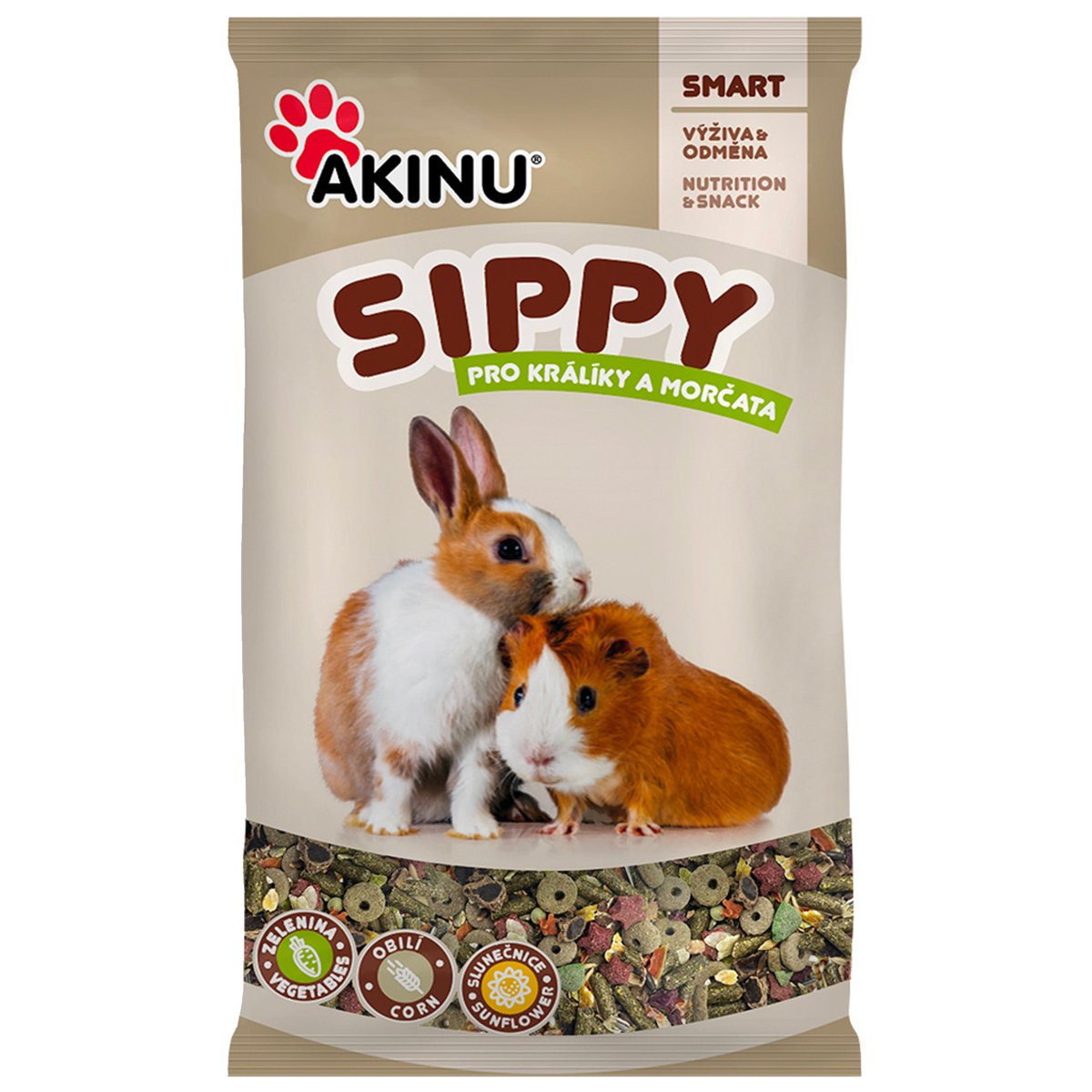 Akinu Sippy Deluxe krmivo pro králíky a morčata