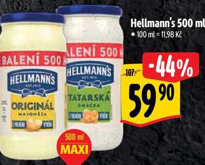   HELLMANN'S  500 ml