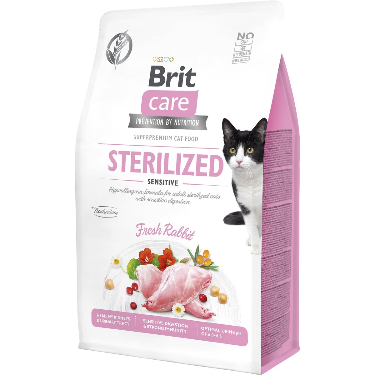 Brit Care Cat Grain-Free Sterilized Sensitive pro kočky