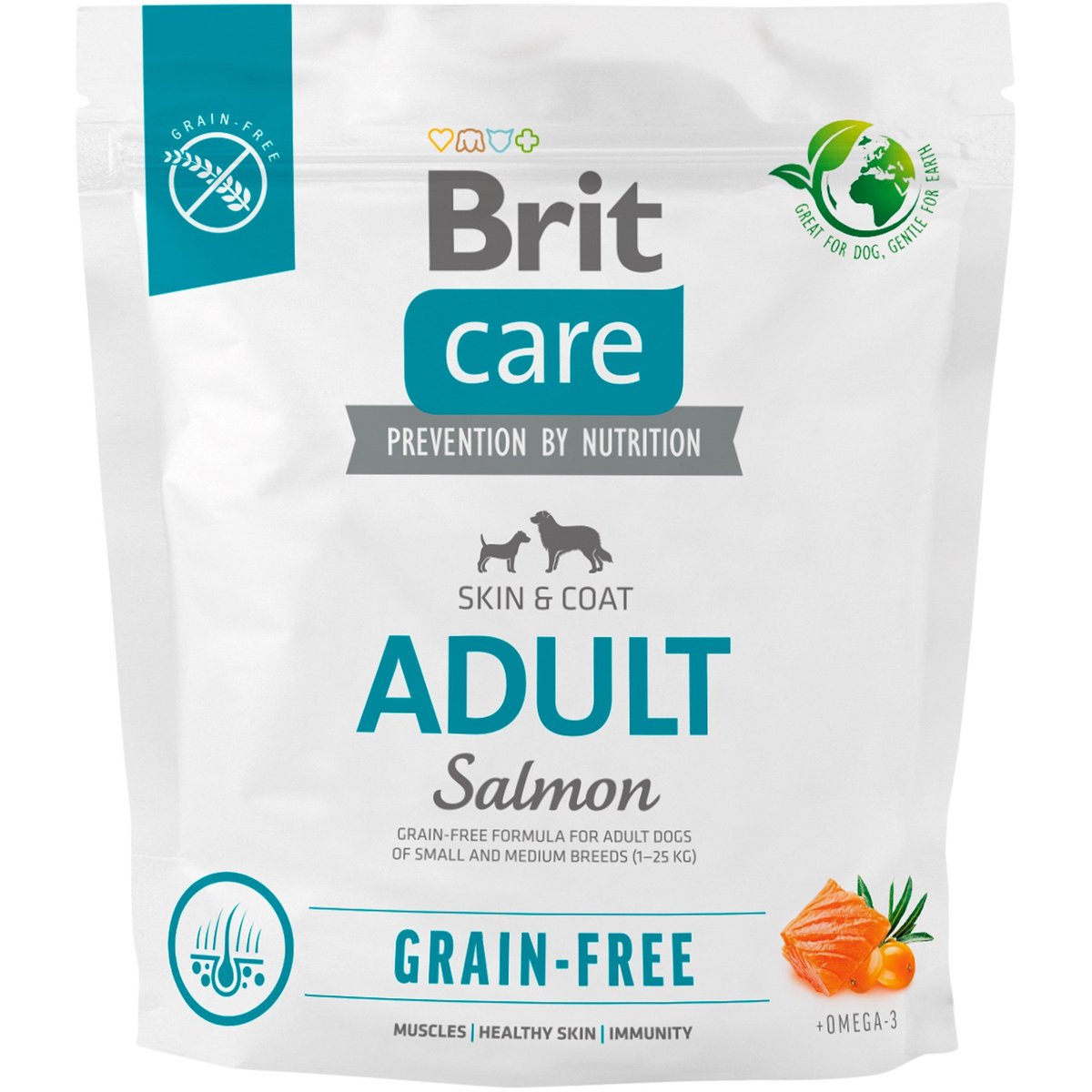 Brit Care Grain Free Adult Salmon pro psy