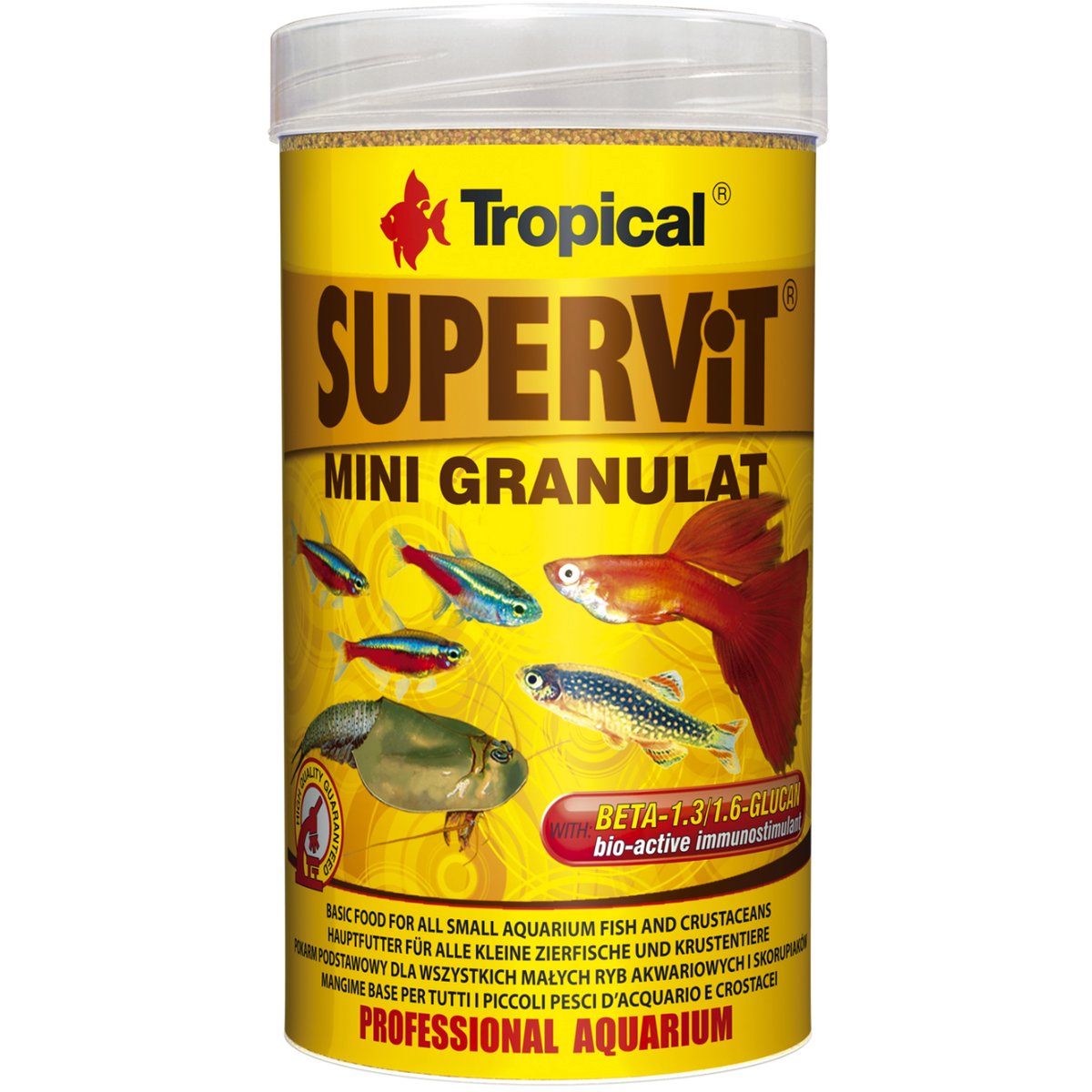 Tropical Supervit Mini granulat granulované krmivo pro ryby
