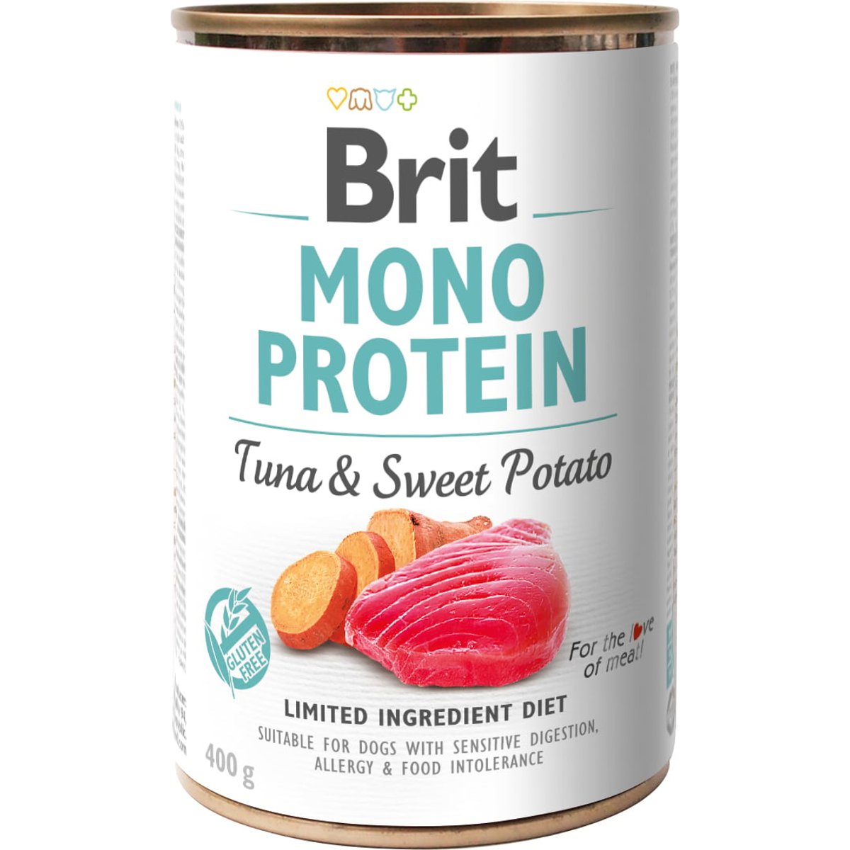 Brit Mono protein Konzerva pro psy – tuňák se sladkým bramborem