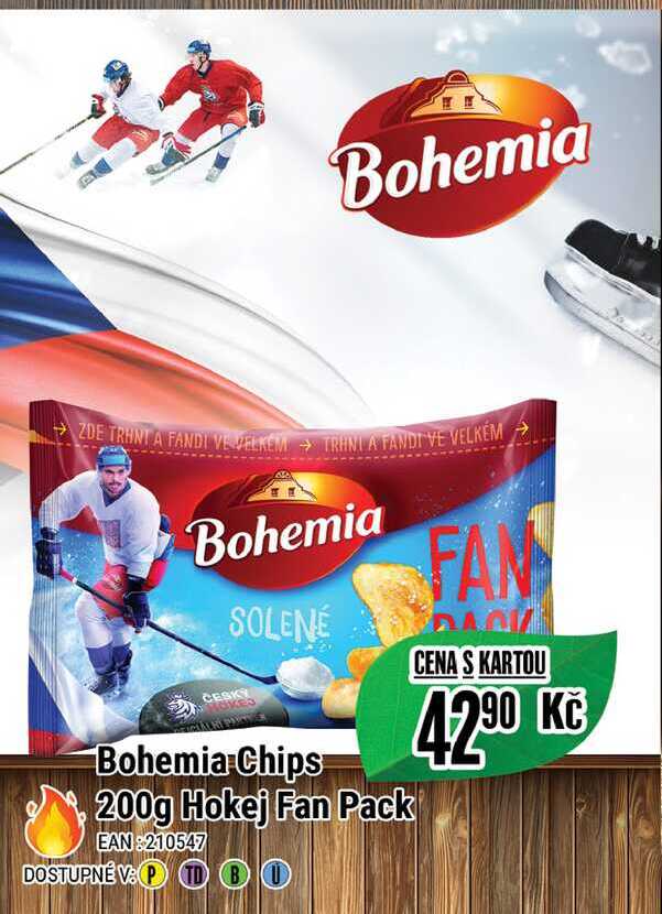 Bohemia Chips 200g  