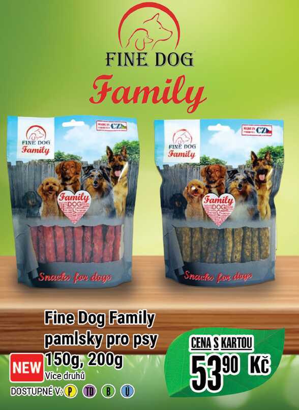 Fine Dog Family pamlsky pro psy 
