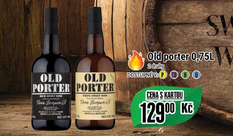 Old porter 0,75L  