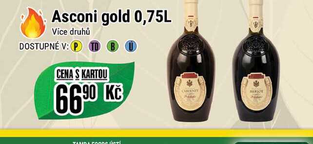 Asconi gold 0,75L 
