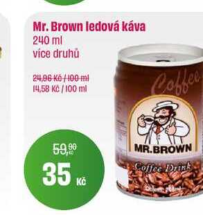 Mr. Brown Ledová káva 240ml