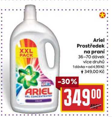 Ariel Prostředek na praní 36-70 dávek