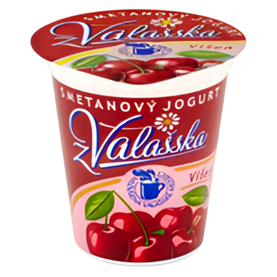 Mlékárna ValMez Smetanový jogurt z Valašska višeň