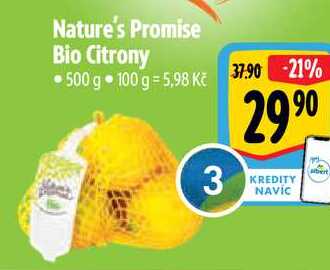Nature's Promise Bio Citrony, 500 g 