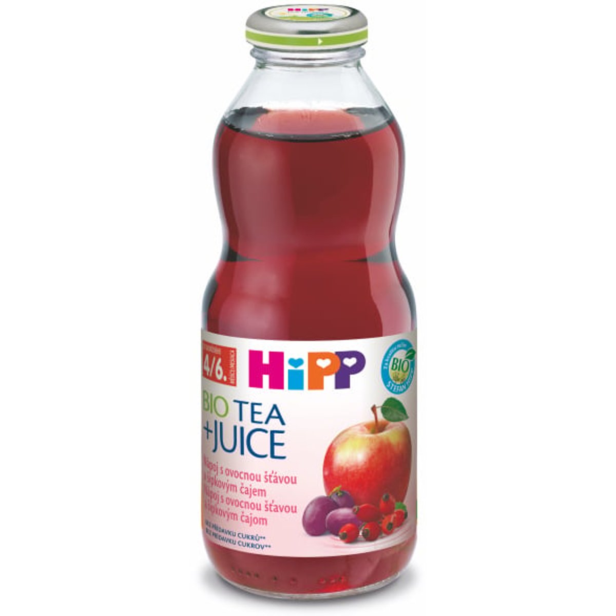 HiPP BIO Ovocná šťáva s šípkovým čajem