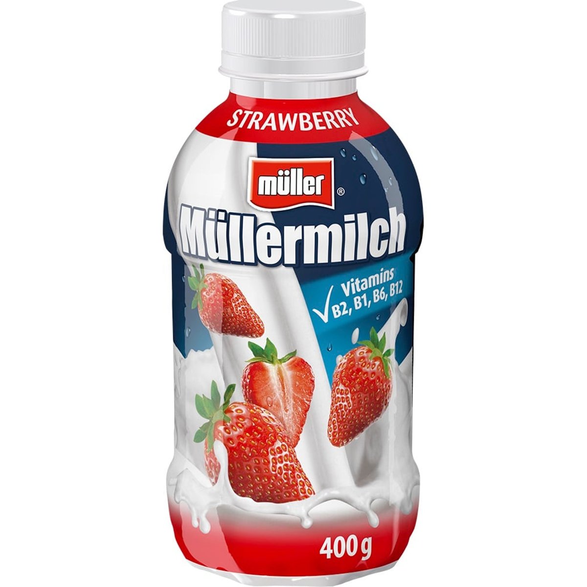 Müllermilch Mléčný nápoj jahoda