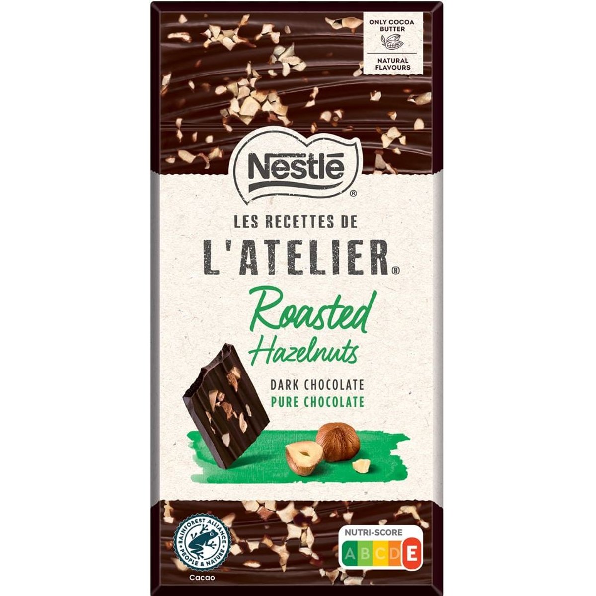 Nestlé Ateliér Hořká čokoláda lískový oříšek