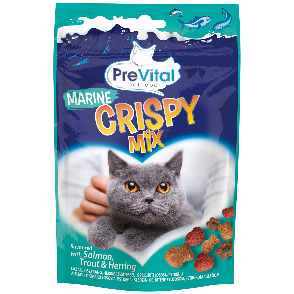 PreVital Snack pro kočky mix ryb